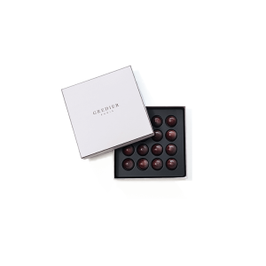 Kosher dark chocolate box Breton caramel Gredier Paris