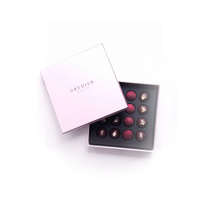 Kosher dark chocolate box Breton caramel Gredier Paris