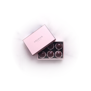 Kosher dark chocolate box coconut Elise Coco Gredier